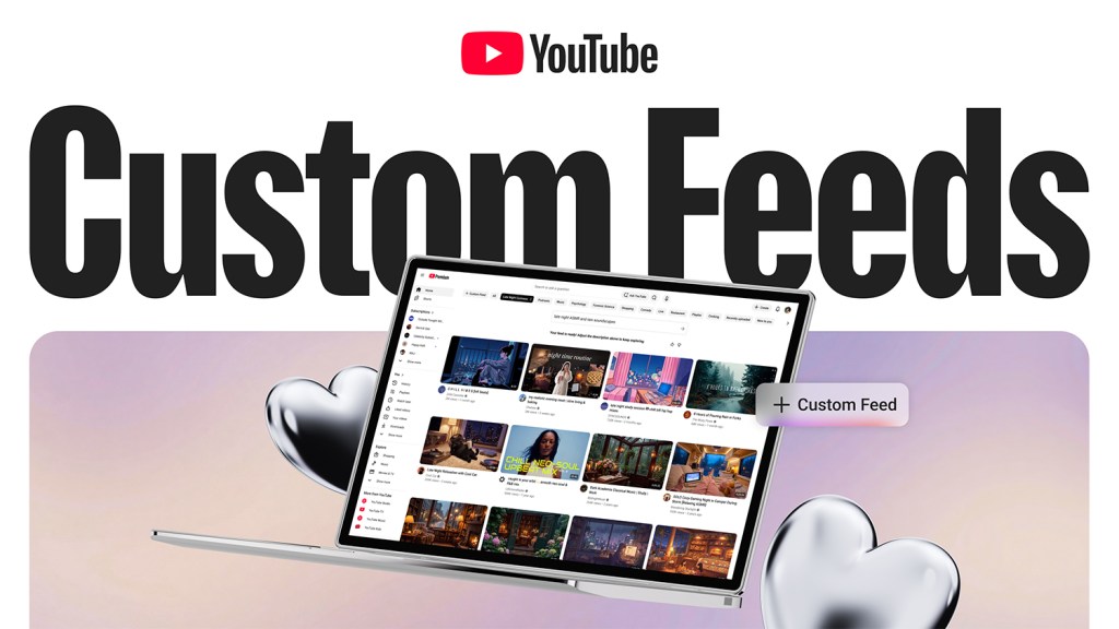 YouTube推出AI自定义信息流功能 封面图
