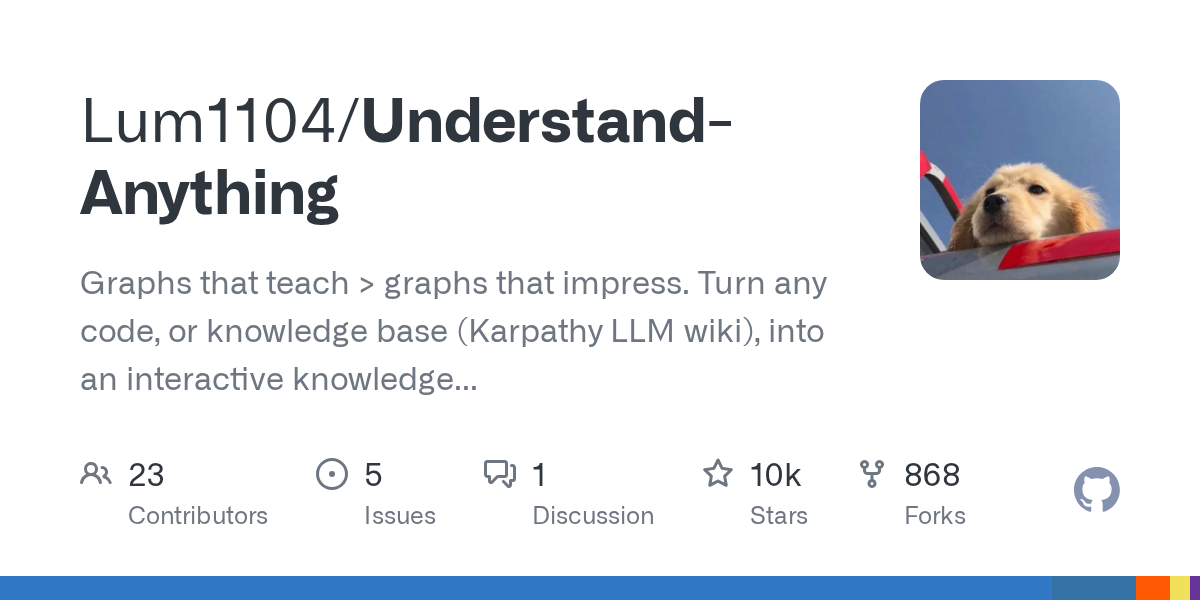 开源项目Understand Anything亮相GitHub
