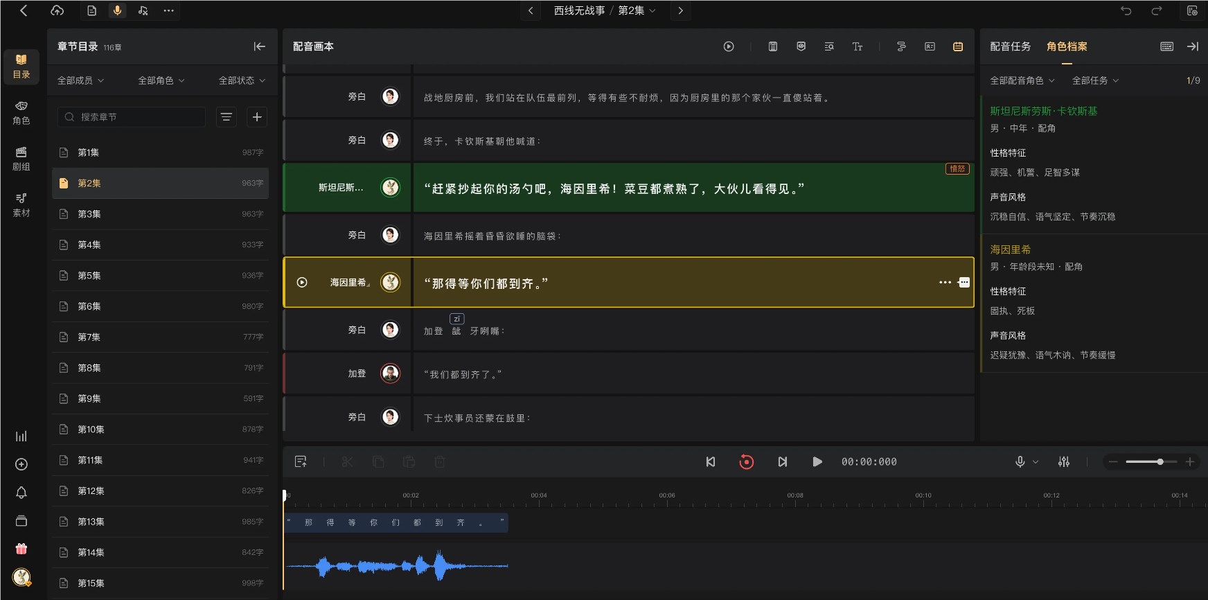 全自动AI多播有声书上线，万字成本不到8元