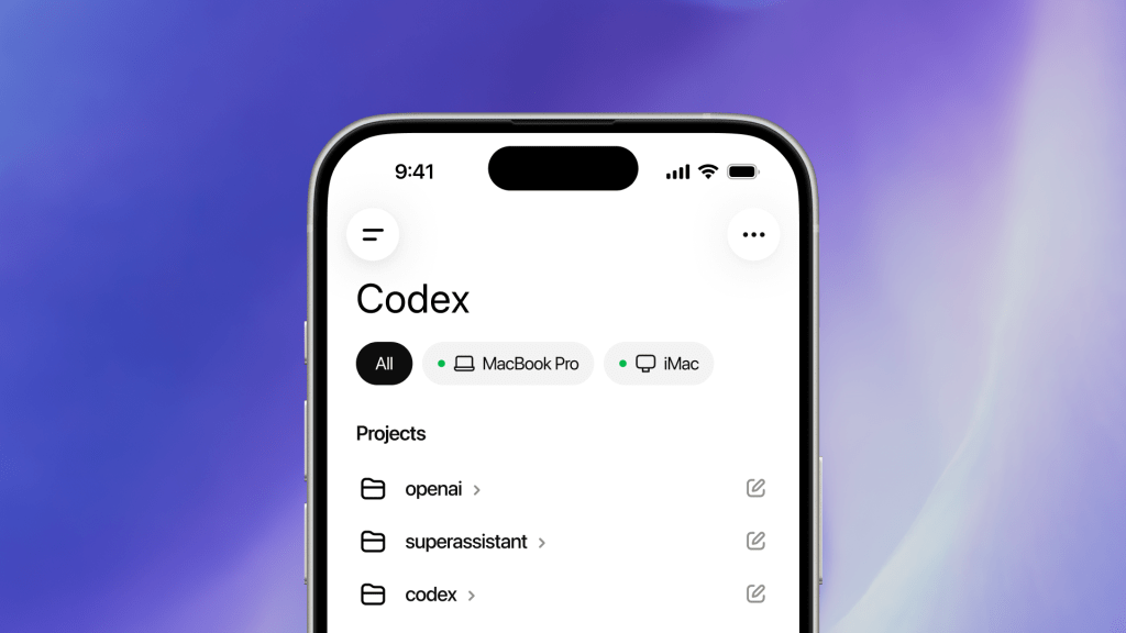 OpenAI将Codex编程工具融入ChatGPT移动应用