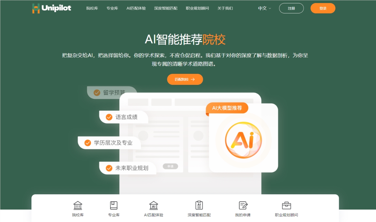 AI留学平台UniPilot上线 打破信息壁垒