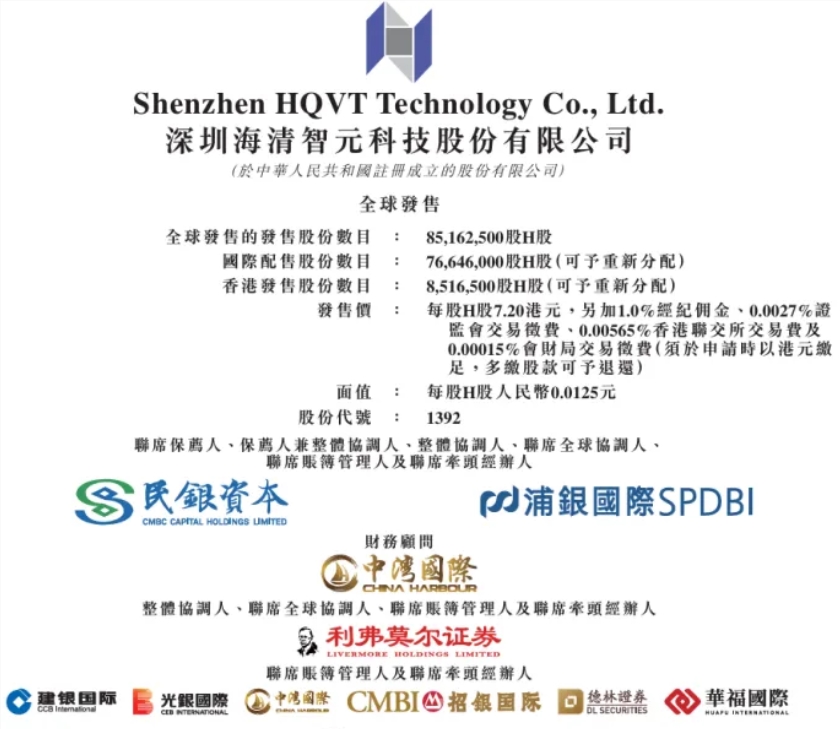 海清智元冲刺港股欲成物理AI第一股