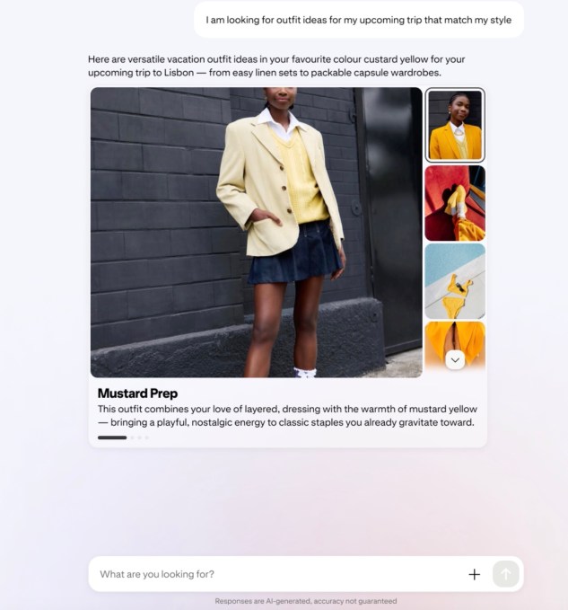 Pinterest推出实验性AI购物应用