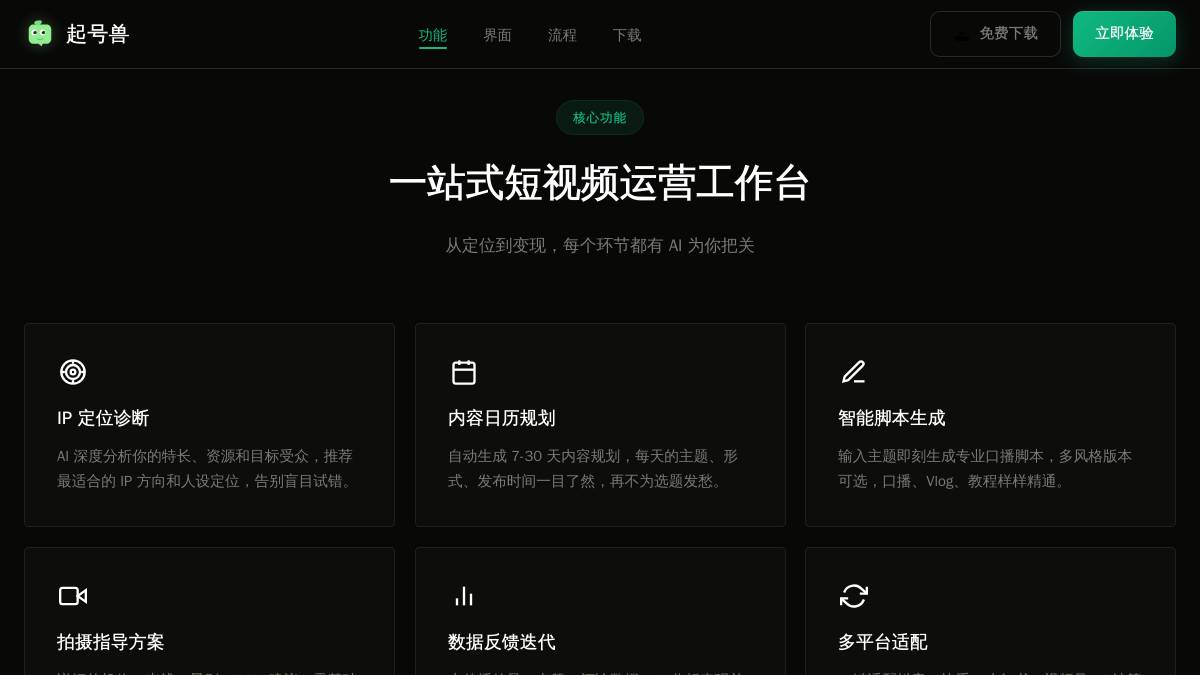 交互1: 功能